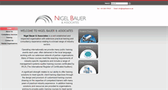 Desktop Screenshot of nigelbauer.co.uk