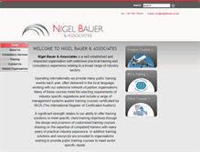 Tablet Screenshot of nigelbauer.co.uk
